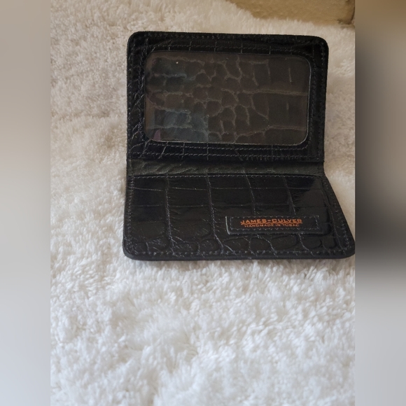 James Culver hand made wallet black - Picture 7 of 7